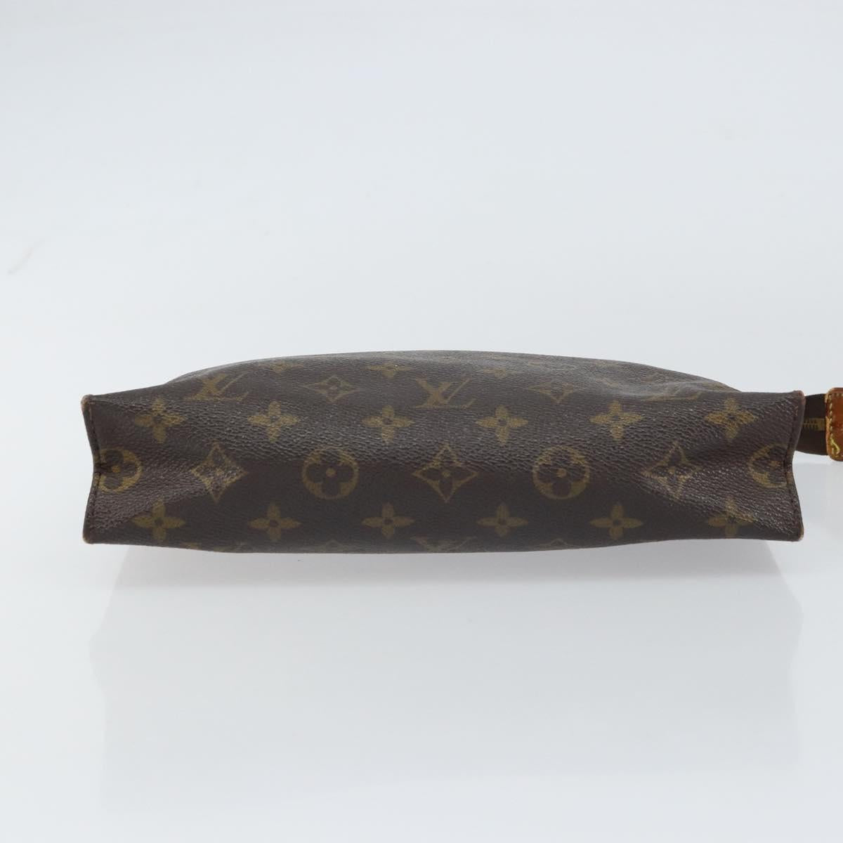 LOUIS VUITTON Monogram Poche Toilette 26 Pouch M47542 LV Auth 158337