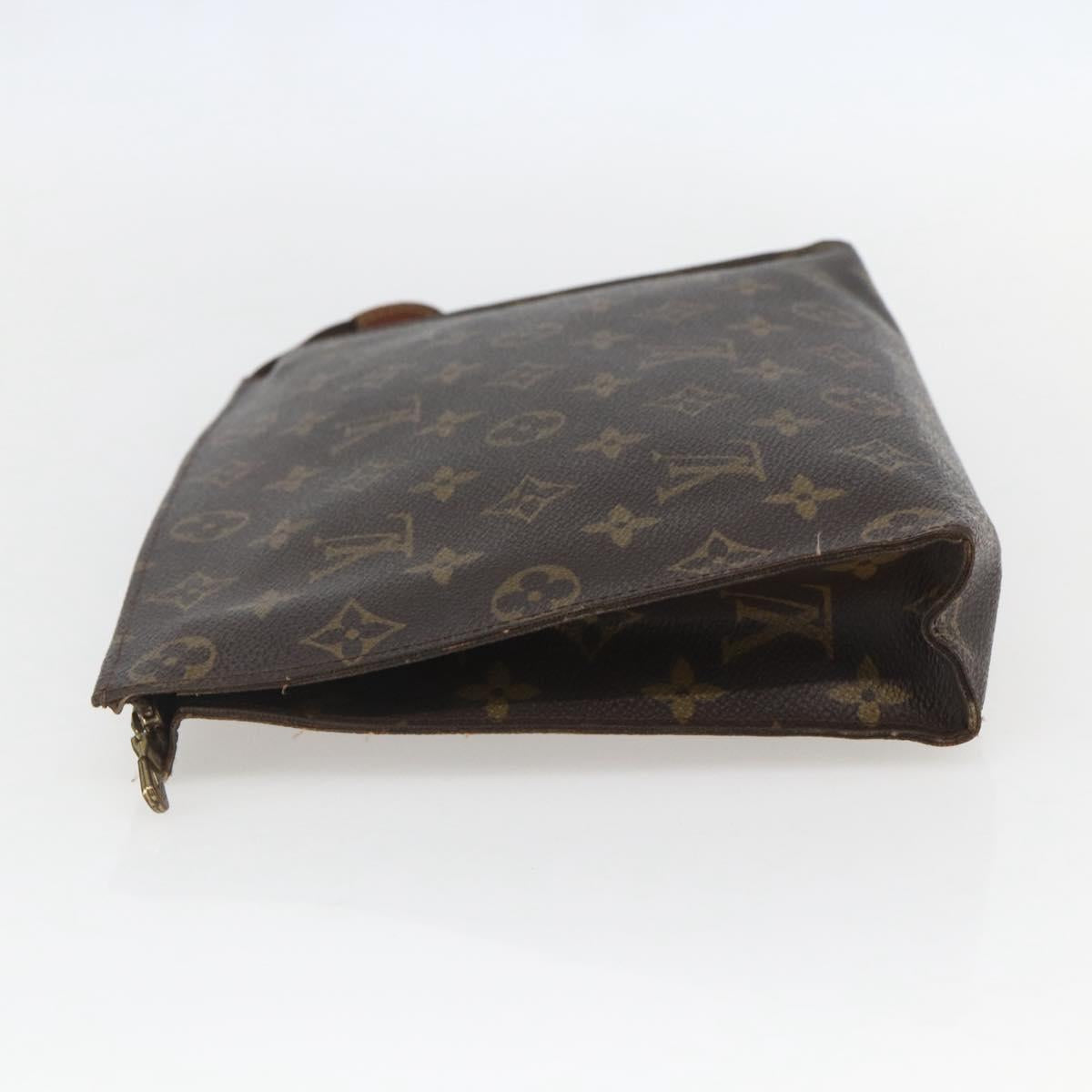 LOUIS VUITTON Monogram Poche Toilette 26 Pouch M47542 LV Auth 158339