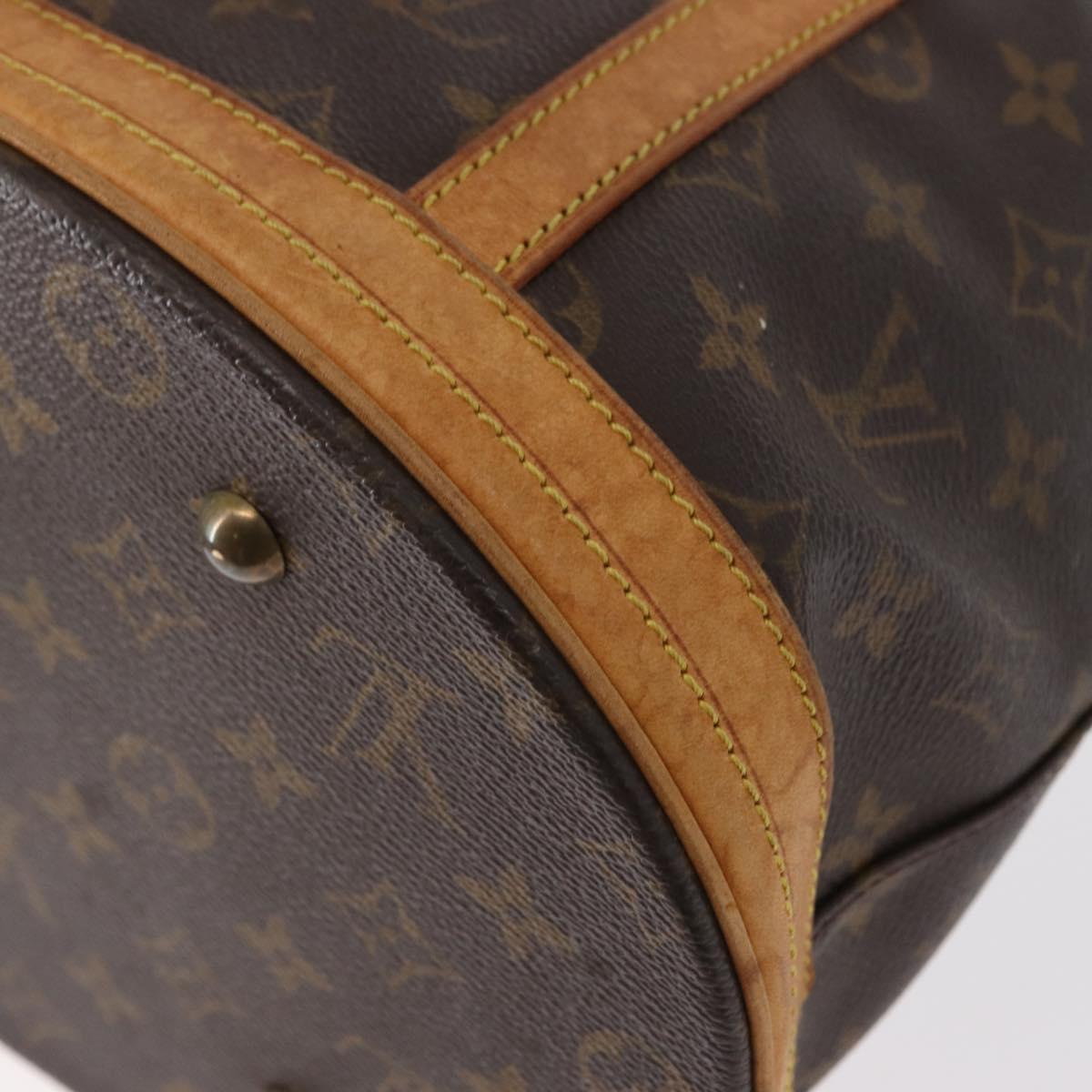 LOUIS VUITTON Monogram Bucket GM Shoulder Bag M42236 LV Auth 158346