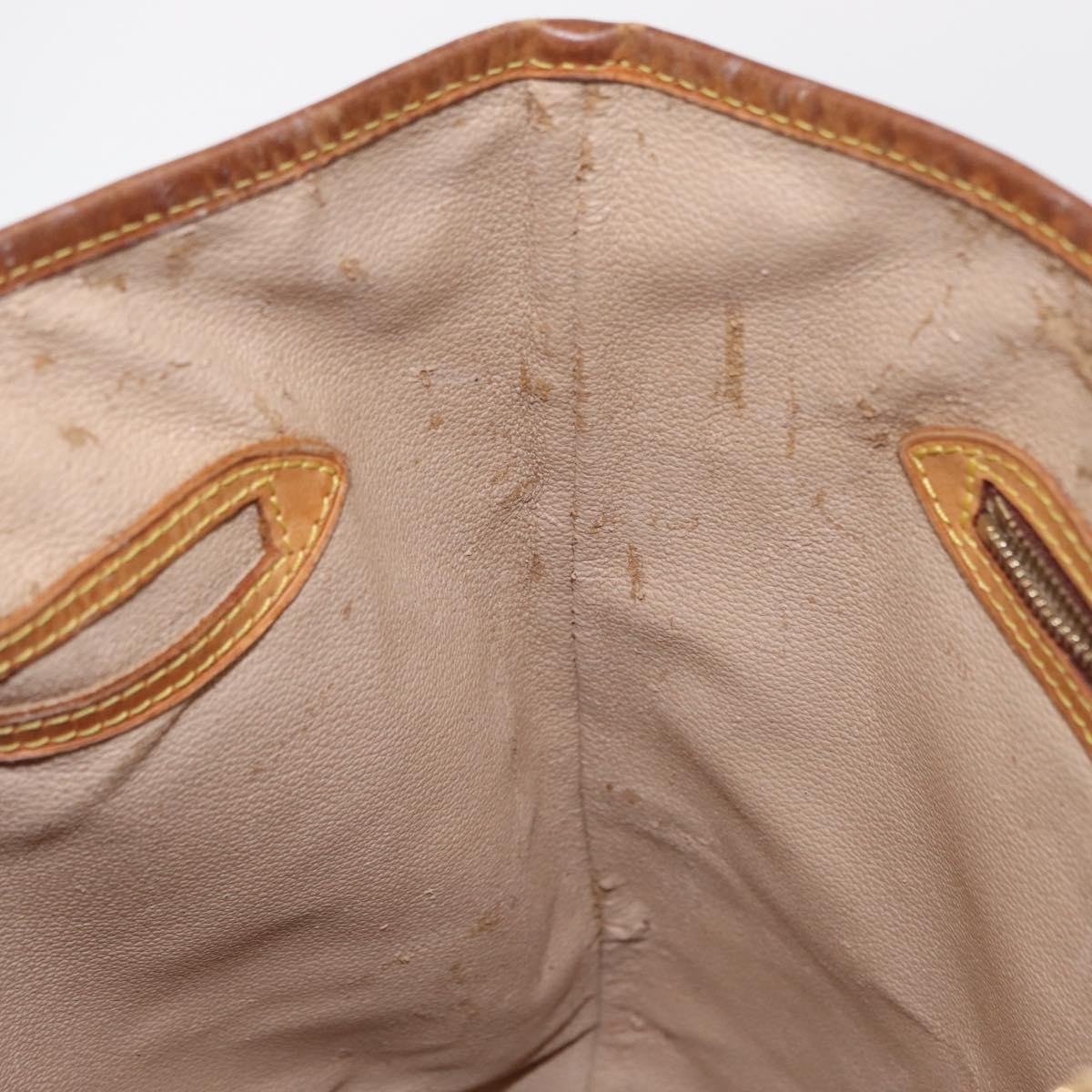 LOUIS VUITTON Monogram Bucket GM Shoulder Bag M42236 LV Auth 158346