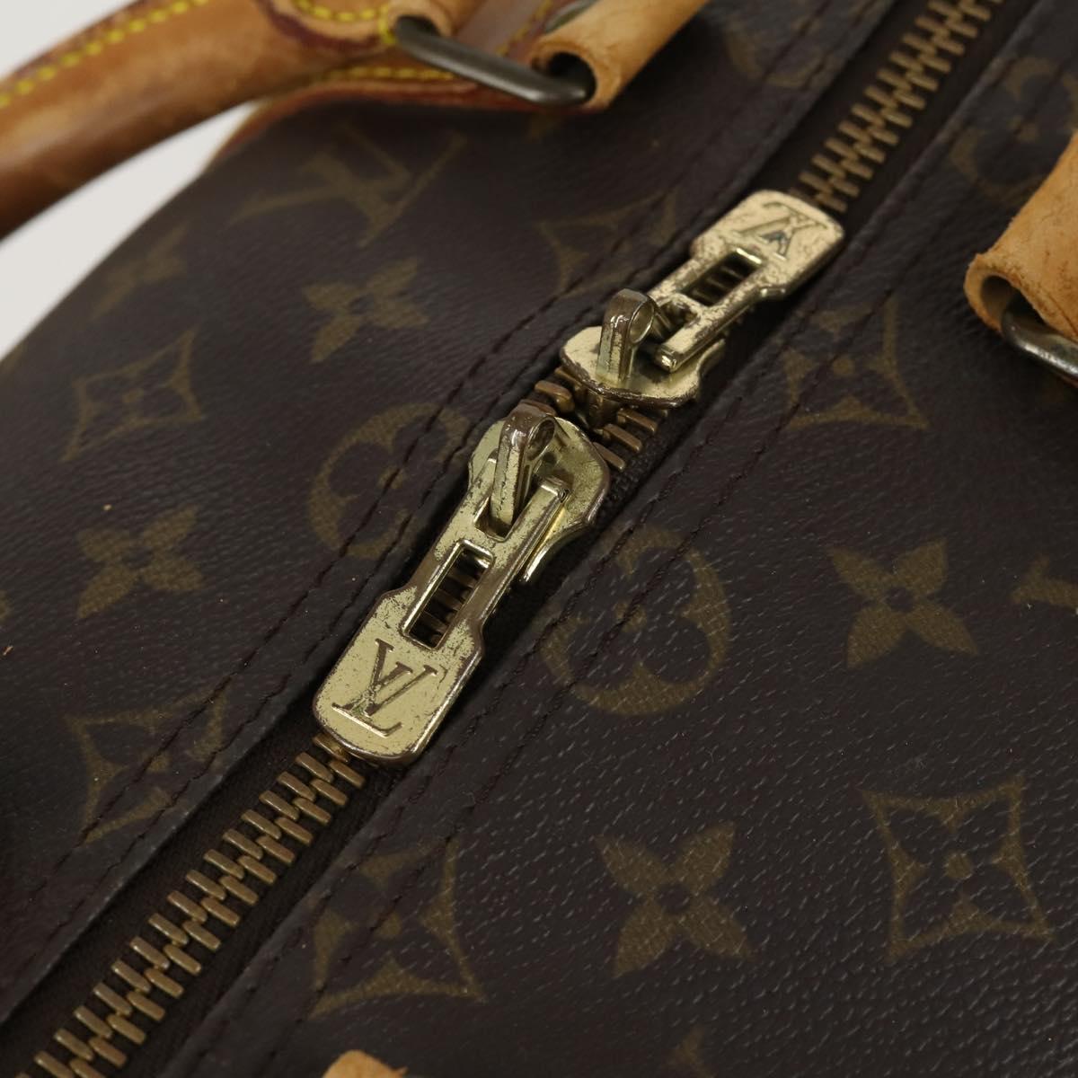 LOUIS VUITTON Monogram Keepall 50 Boston Bag M41426 LV Auth 158350
