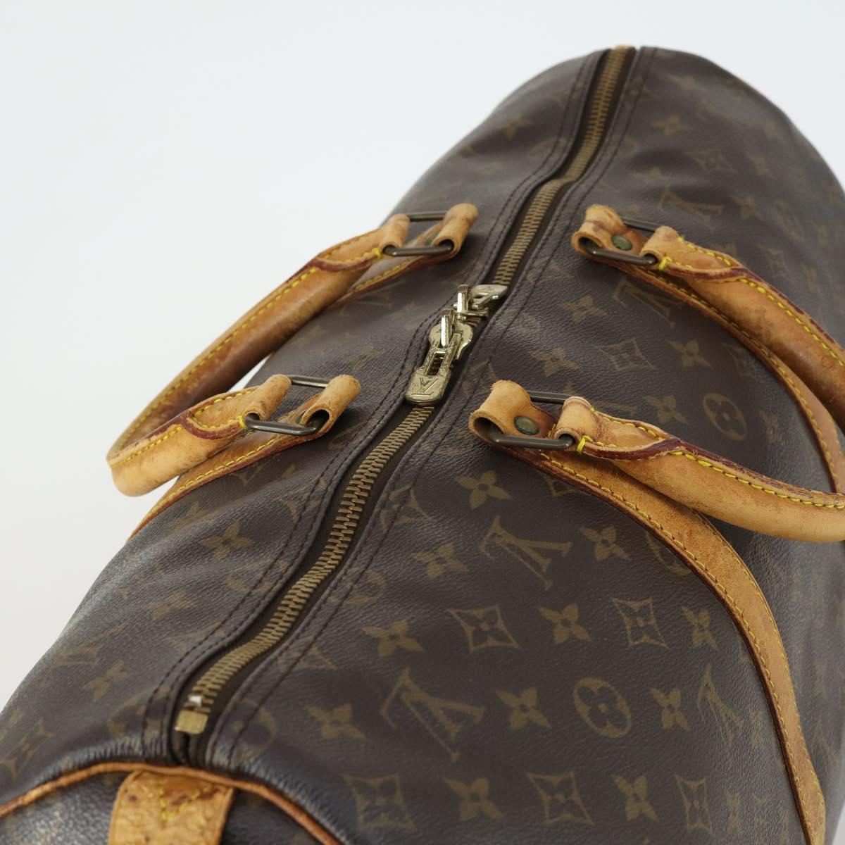 LOUIS VUITTON Monogram Keepall 50 Boston Bag M41426 LV Auth 158350