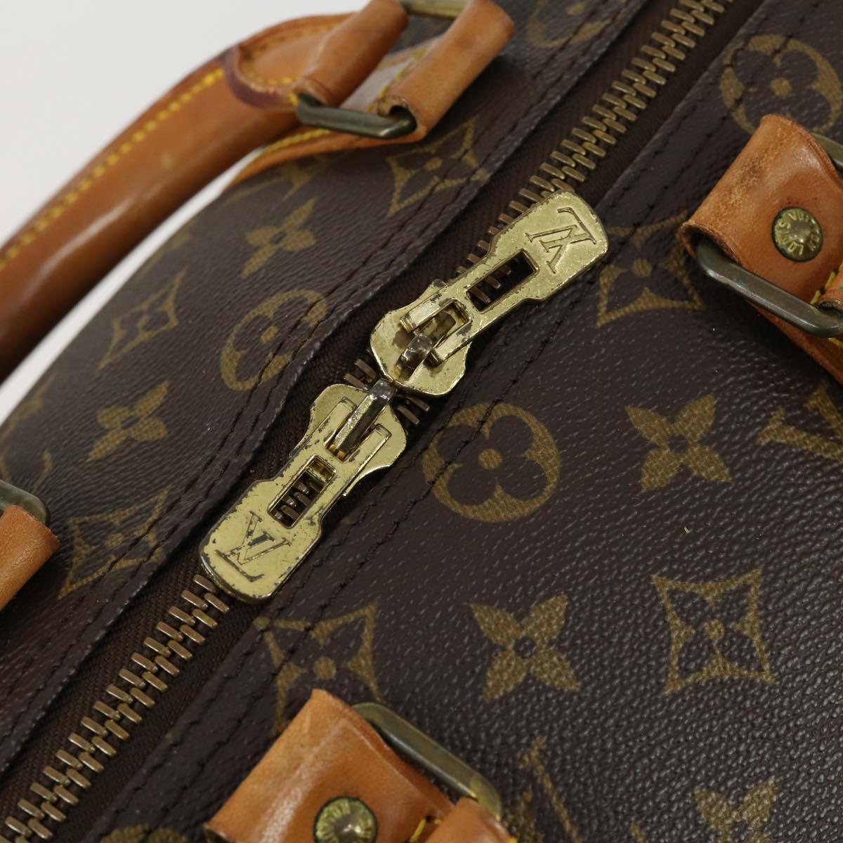 LOUIS VUITTON Monogram Keepall 45 Boston Bag M41428 LV Auth 158351