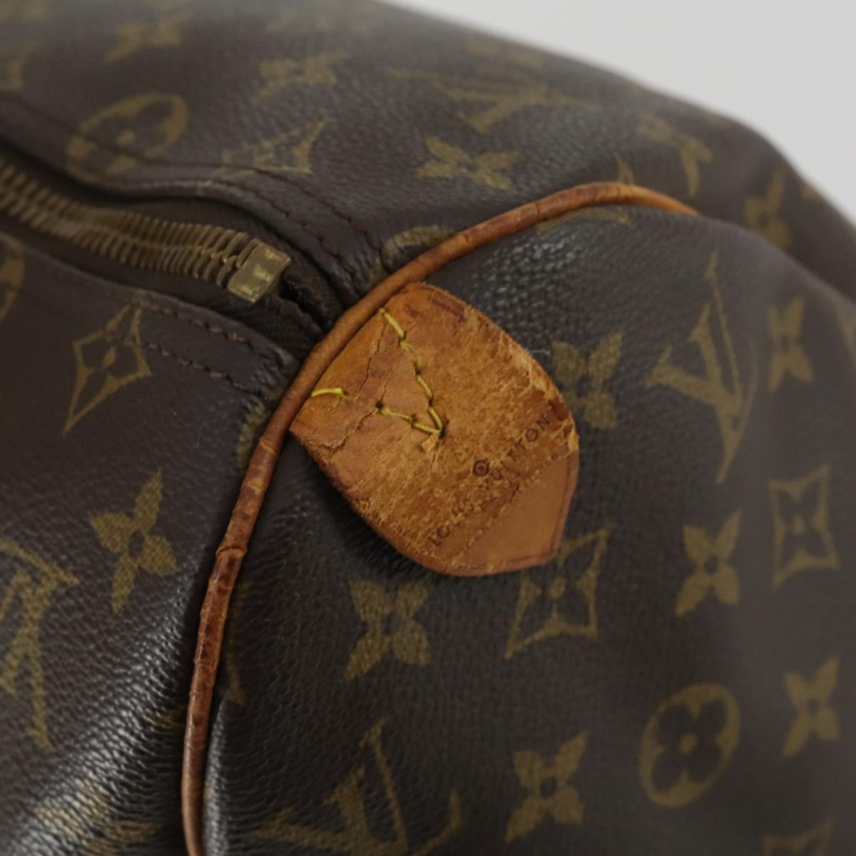 LOUIS VUITTON Monogram Keepall 45 Boston Bag M41428 LV Auth 158352