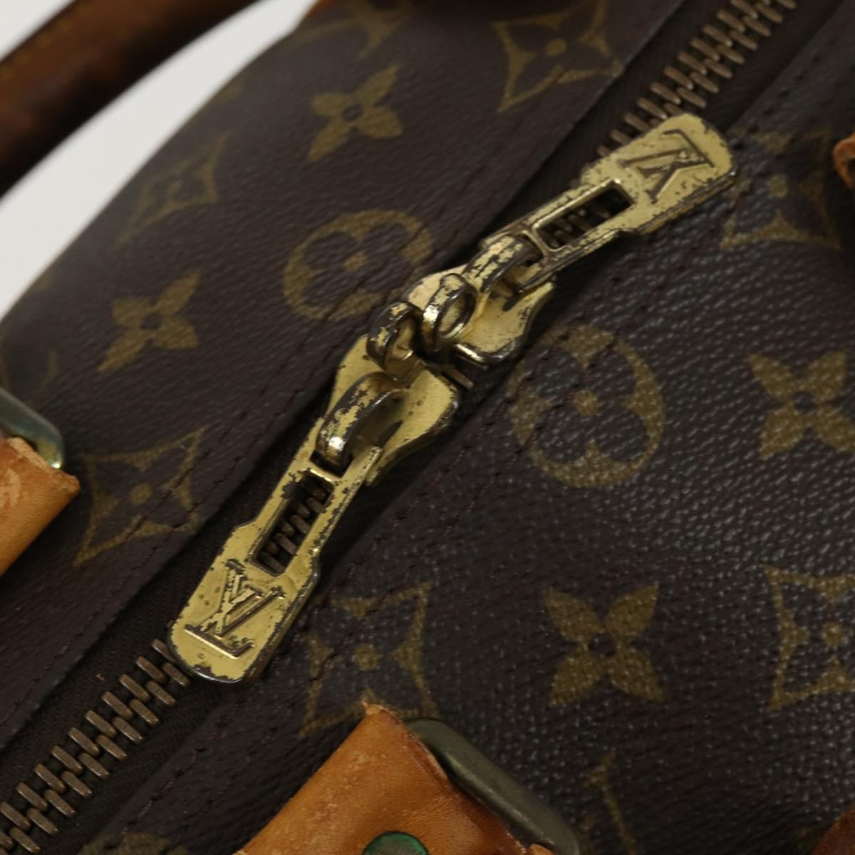 LOUIS VUITTON Monogram Keepall 45 Boston Bag M41428 LV Auth 158352