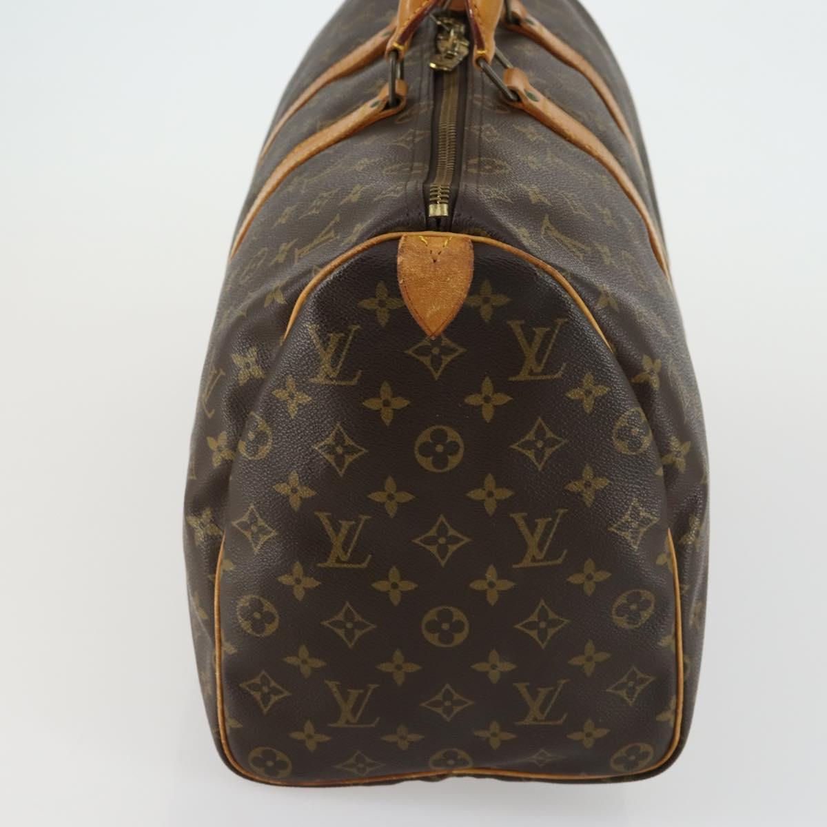 LOUIS VUITTON Monogram Keepall 45 Boston Bag M41428 LV Auth 158352