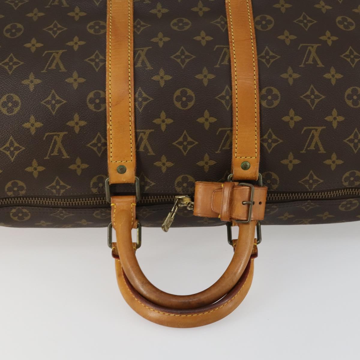 LOUIS VUITTON Monogram Keepall 45 Boston Bag M41428 LV Auth 158352