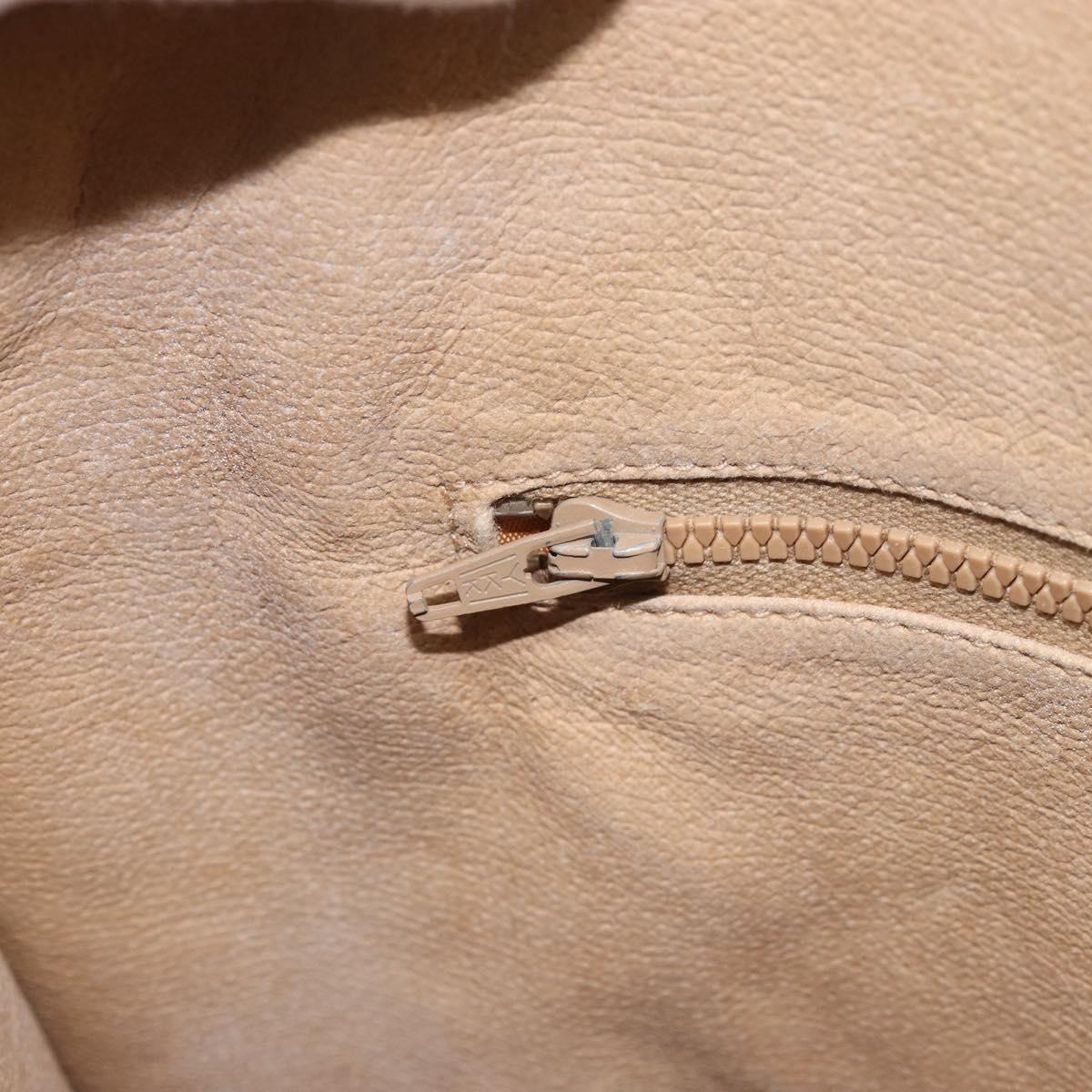 GUCCI Micro GG Supreme Tote Bag PVC Beige Gold 14 002 4428 Auth 158385