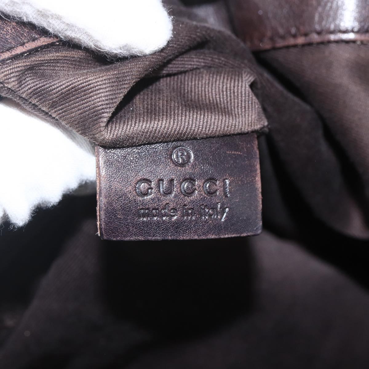 GUCCI GG Canvas Tote Bag Black 101341 Auth 158421