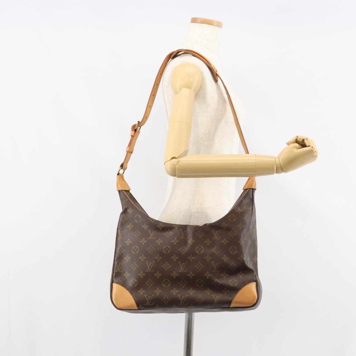 LOUIS VUITTON Monogram Boulogne 35 Shoulder Bag M51260 LV Auth 158430