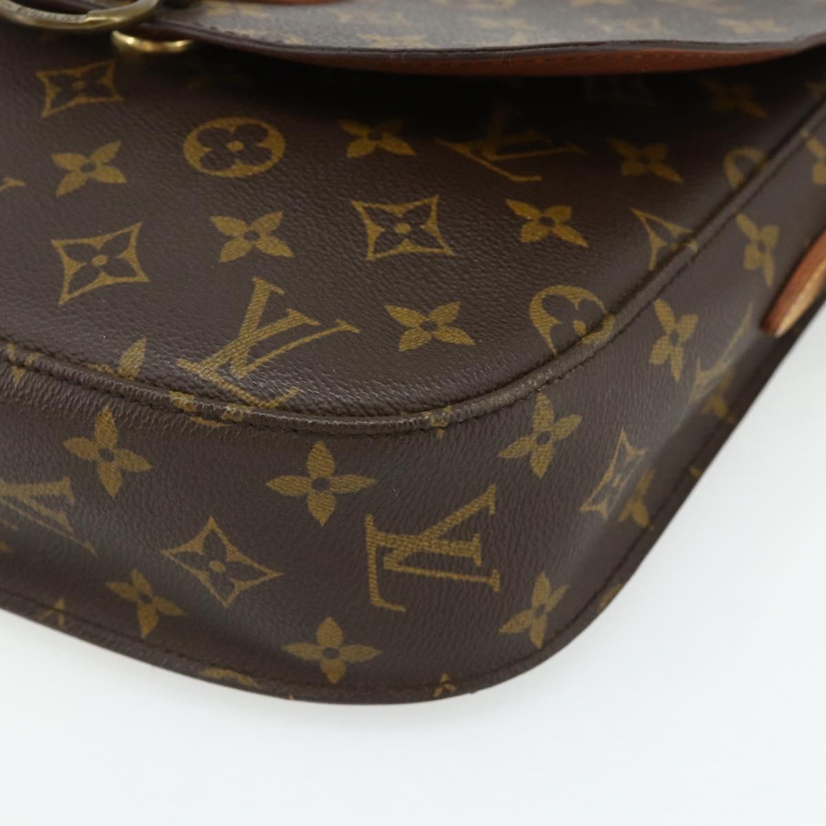 LOUIS VUITTON Monogram Saint Cloud GM Shoulder Bag M51242 LV Auth 158438
