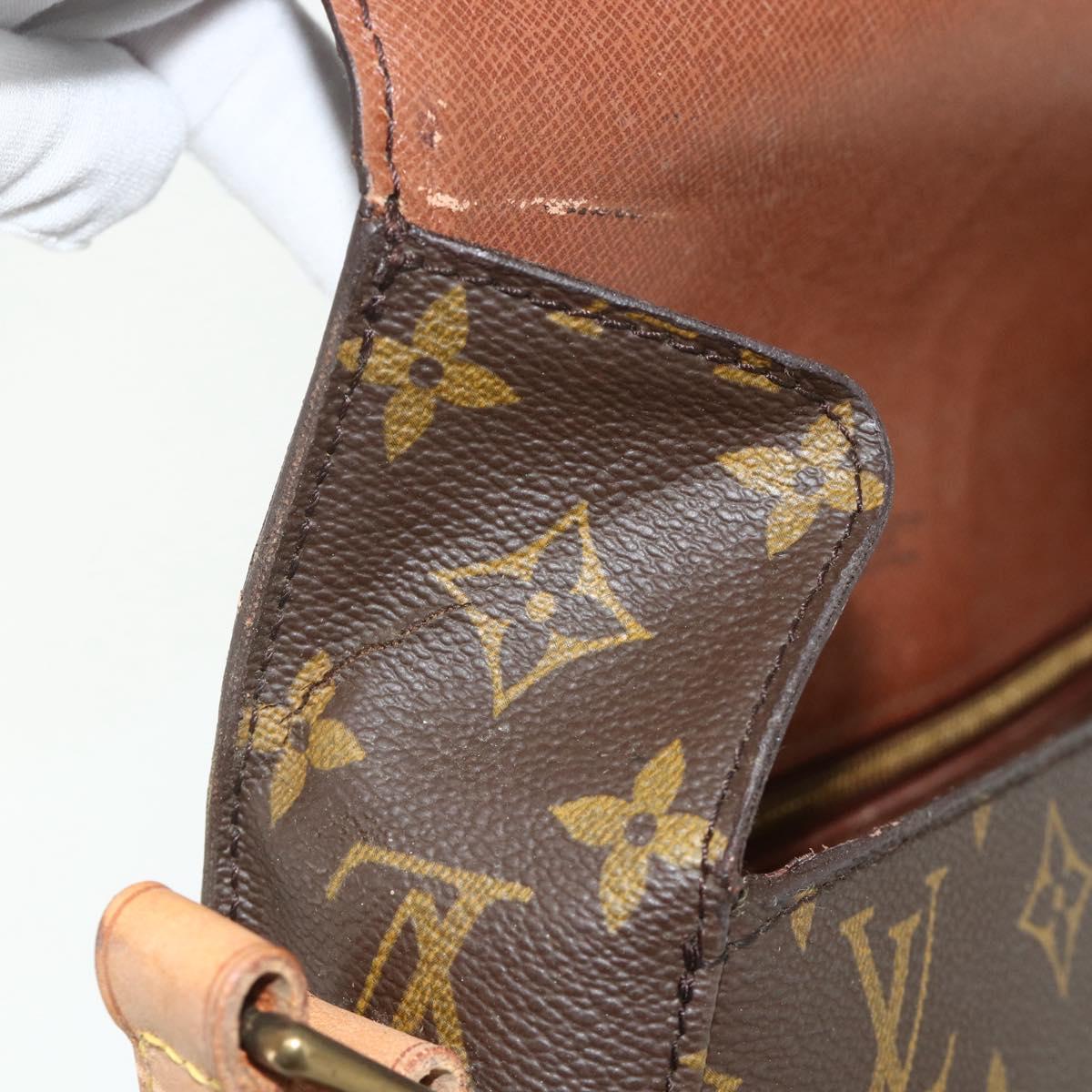 LOUIS VUITTON Monogram Saint Cloud GM Shoulder Bag M51242 LV Auth 158438