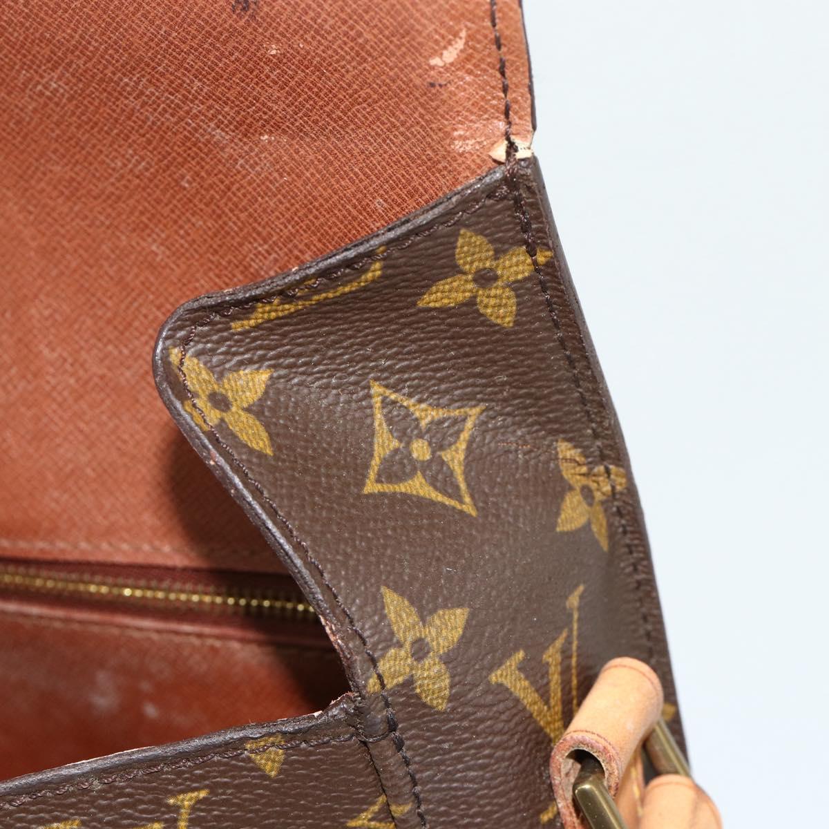 LOUIS VUITTON Monogram Saint Cloud GM Shoulder Bag M51242 LV Auth 158438