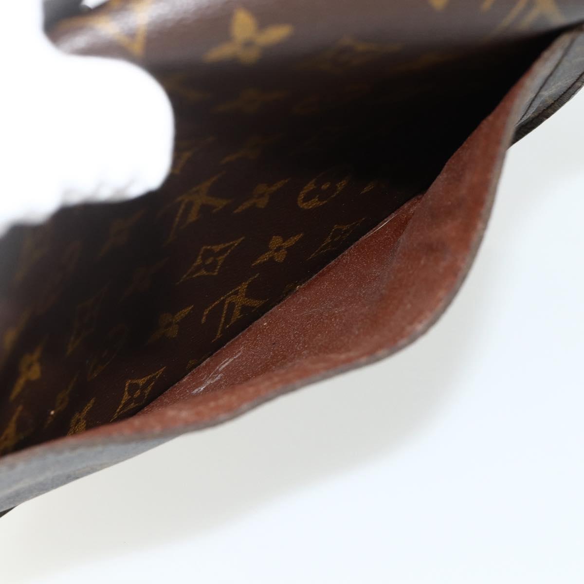 LOUIS VUITTON Monogram Saint Cloud GM Shoulder Bag M51242 LV Auth 158438