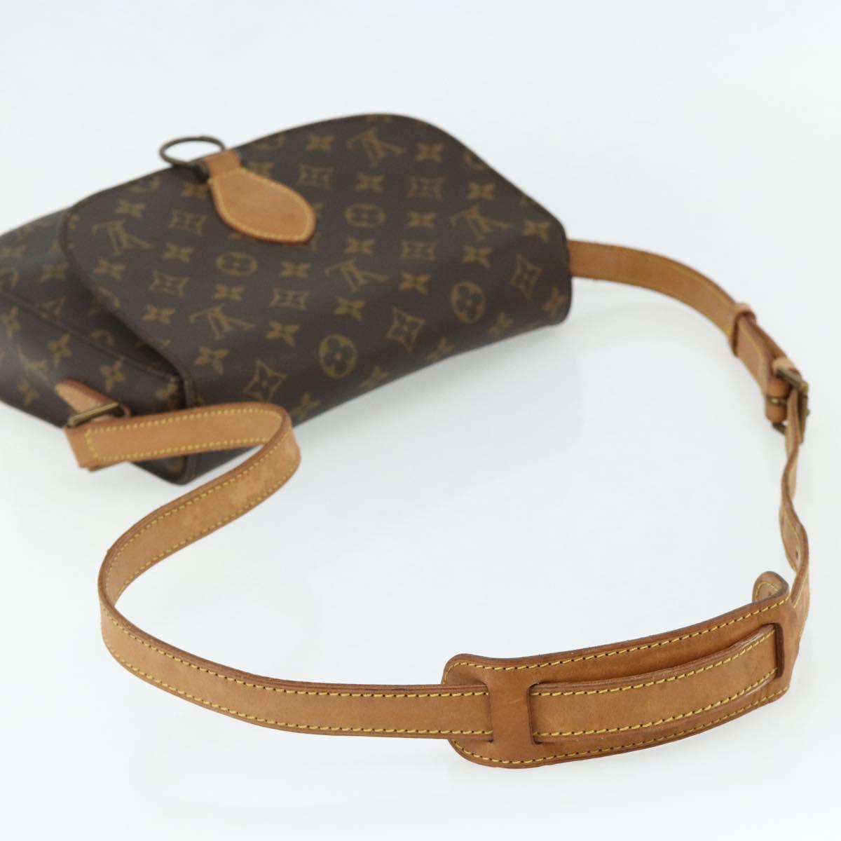 LOUIS VUITTON Monogram Saint Cloud GM Shoulder Bag M51242 LV Auth 158438