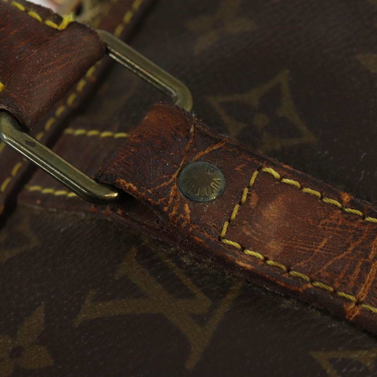 LOUIS VUITTON Monogram Sac Sports Boston Bag M41444 LV Auth 158448