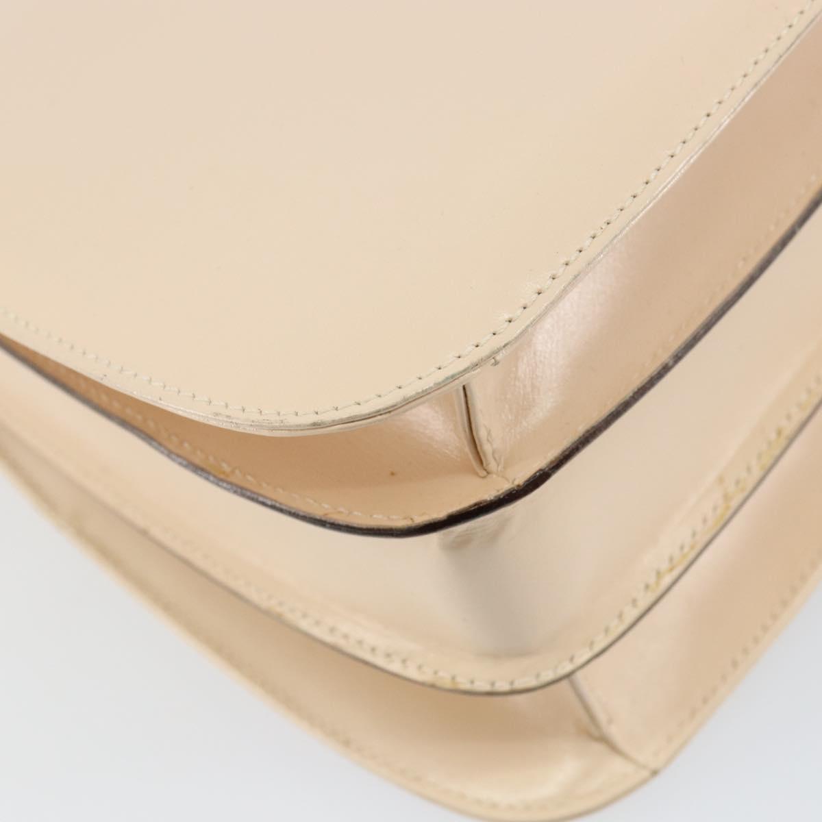 GUCCI Shoulder Bag Leather Pink Silver 007 406 0259 Auth 158508
