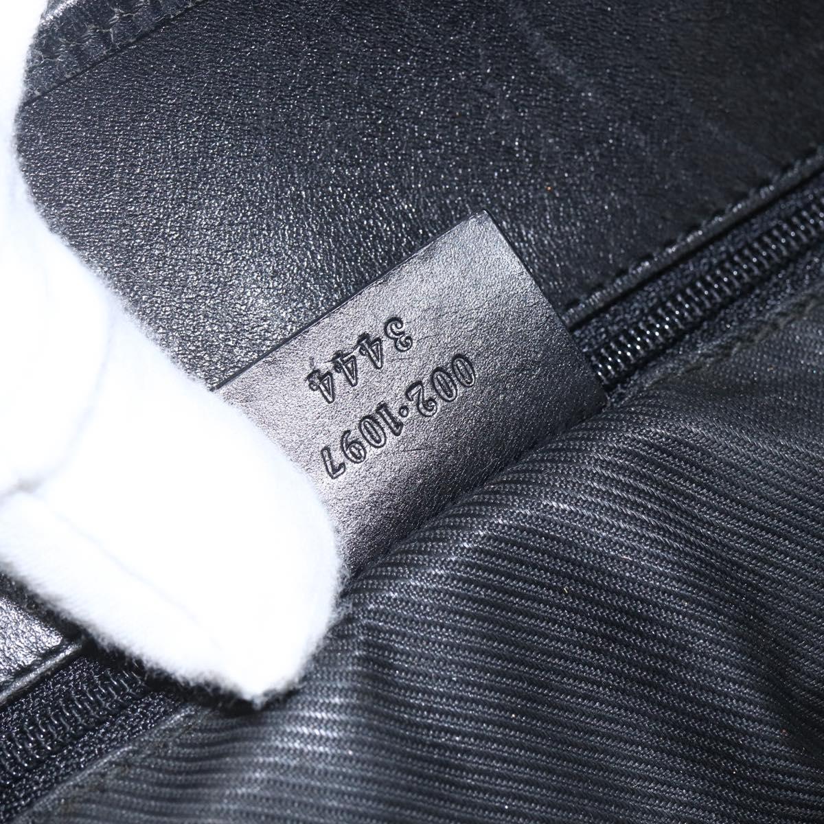GUCCI GG Canvas Tote Bag Navy Gold 002 1097 3444 Auth 158526