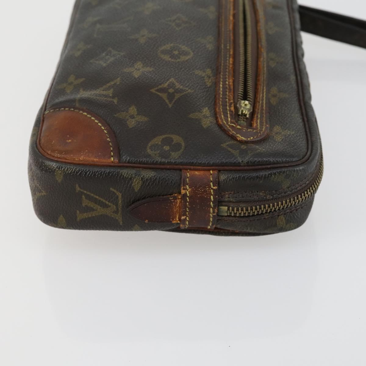 LOUIS VUITTON Monogram Clutch Bag 4 Set LV Auth 158548