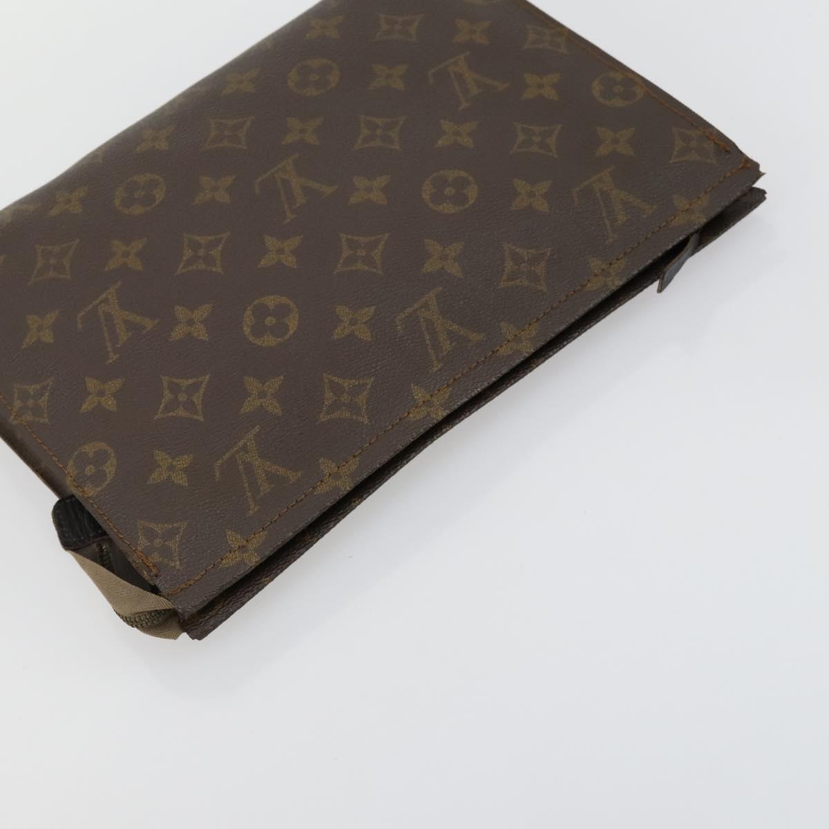 LOUIS VUITTON Monogram Clutch Bag 4 Set LV Auth 158548