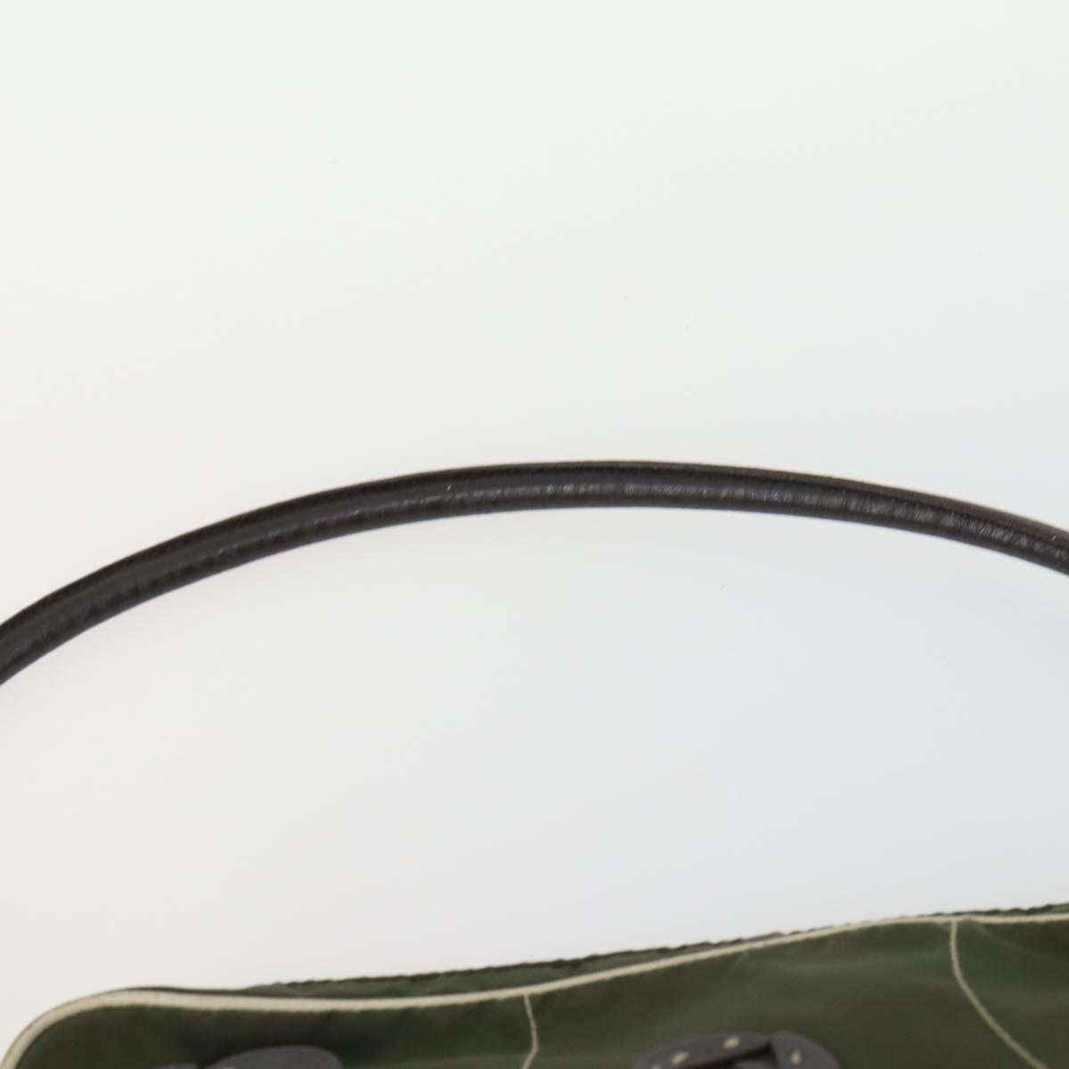 PRADA Hand Bag Nylon 3 Set Khaki Navy black Auth 158550