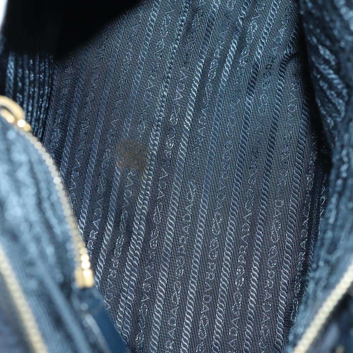 PRADA Hand Bag Nylon 3 Set Khaki Navy black Auth 158550