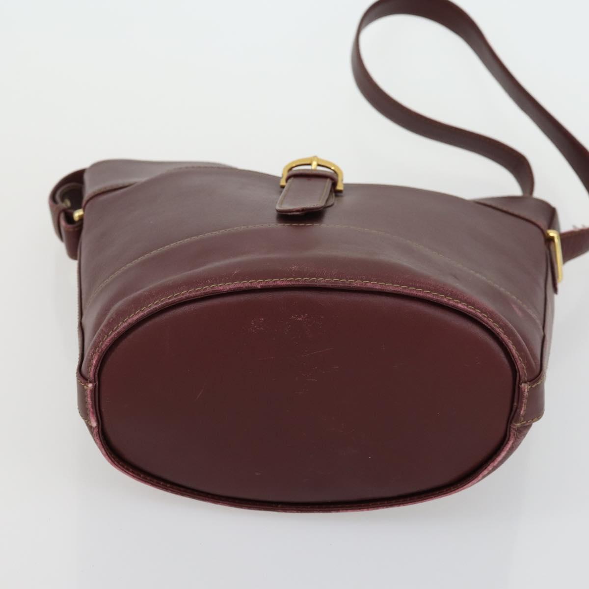 Burberrys Chloe Cartier Fendi BALLY Shoulder Bag Leather 5 Set Black Auth 158553