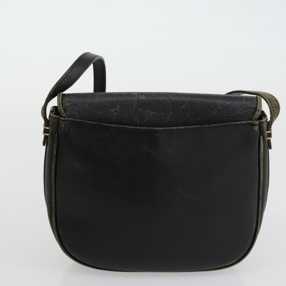 Burberrys Chloe Cartier Fendi BALLY Shoulder Bag Leather 5 Set Black Auth 158553