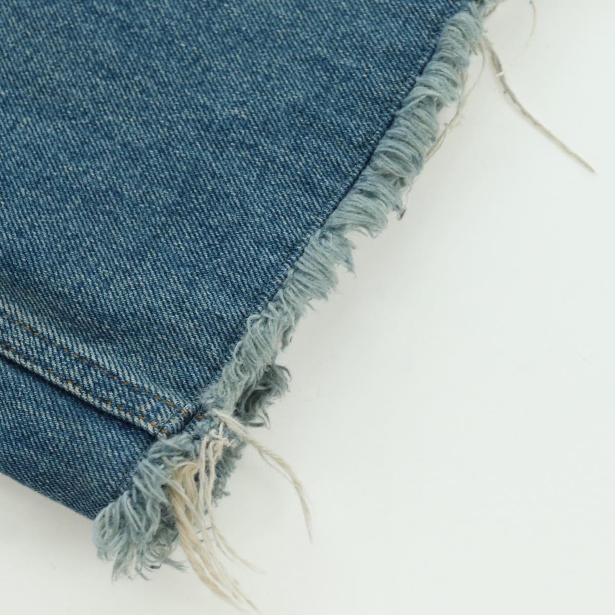 GUCCI Buggy Denim Pants Denim Blue 758153 Auth 158567M