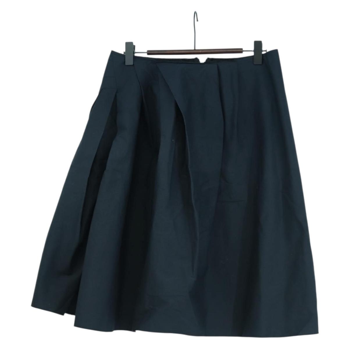 PRADA Skirt Cotton Navy Auth 158568M