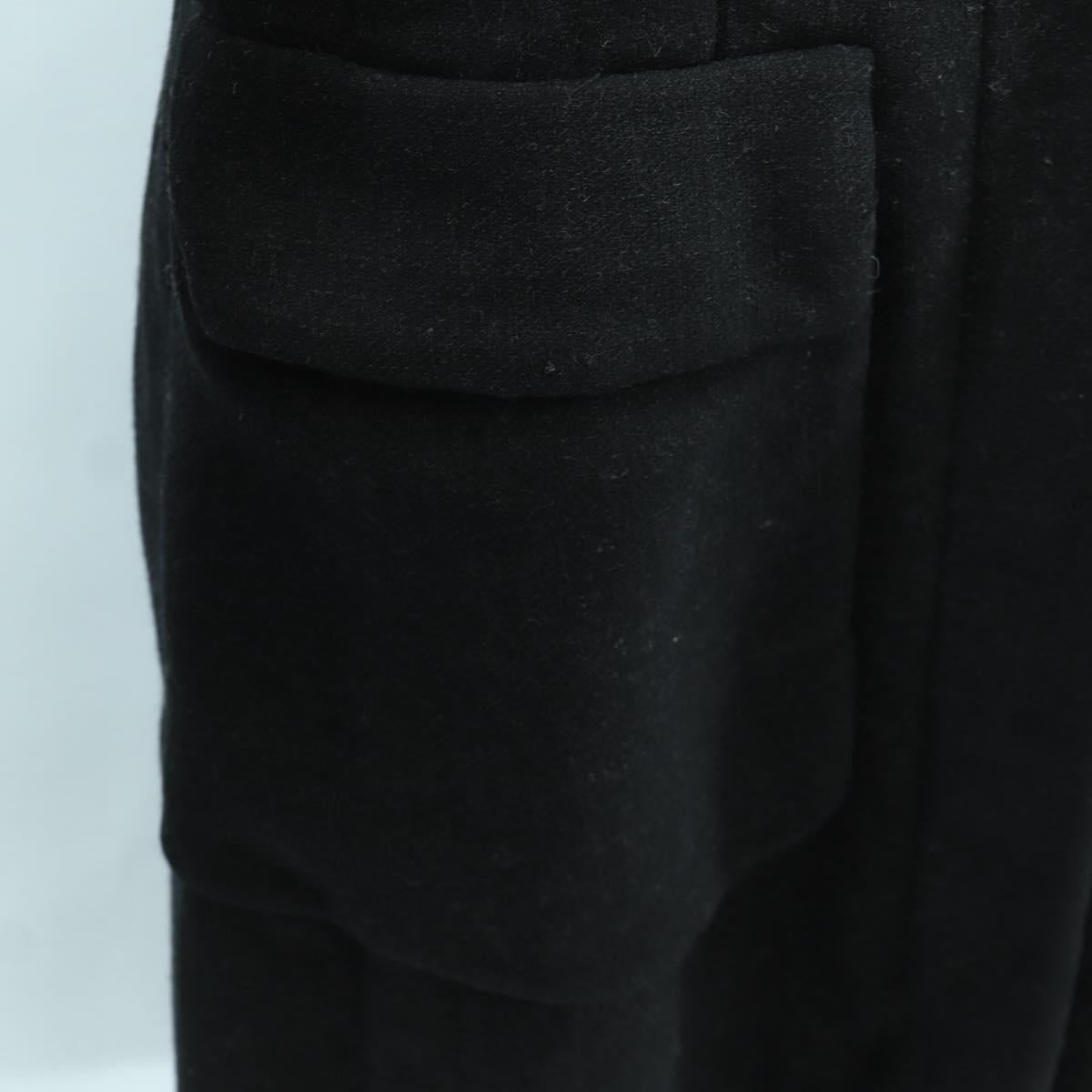 PRADA Long Coat Wool Gray Auth 158570M