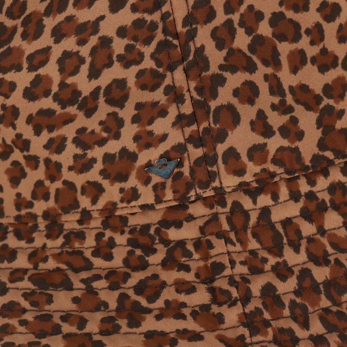 BOTTEGA VENETA Bucket Hat Nylon L Brown Auth 158572M