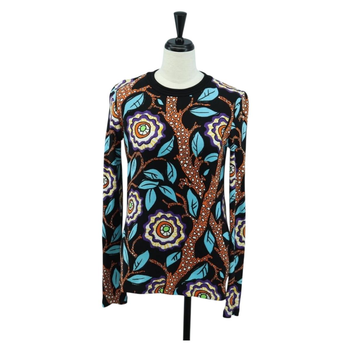 LOUIS VUITTON Tops Cotton Multicolor LV Auth 158590M