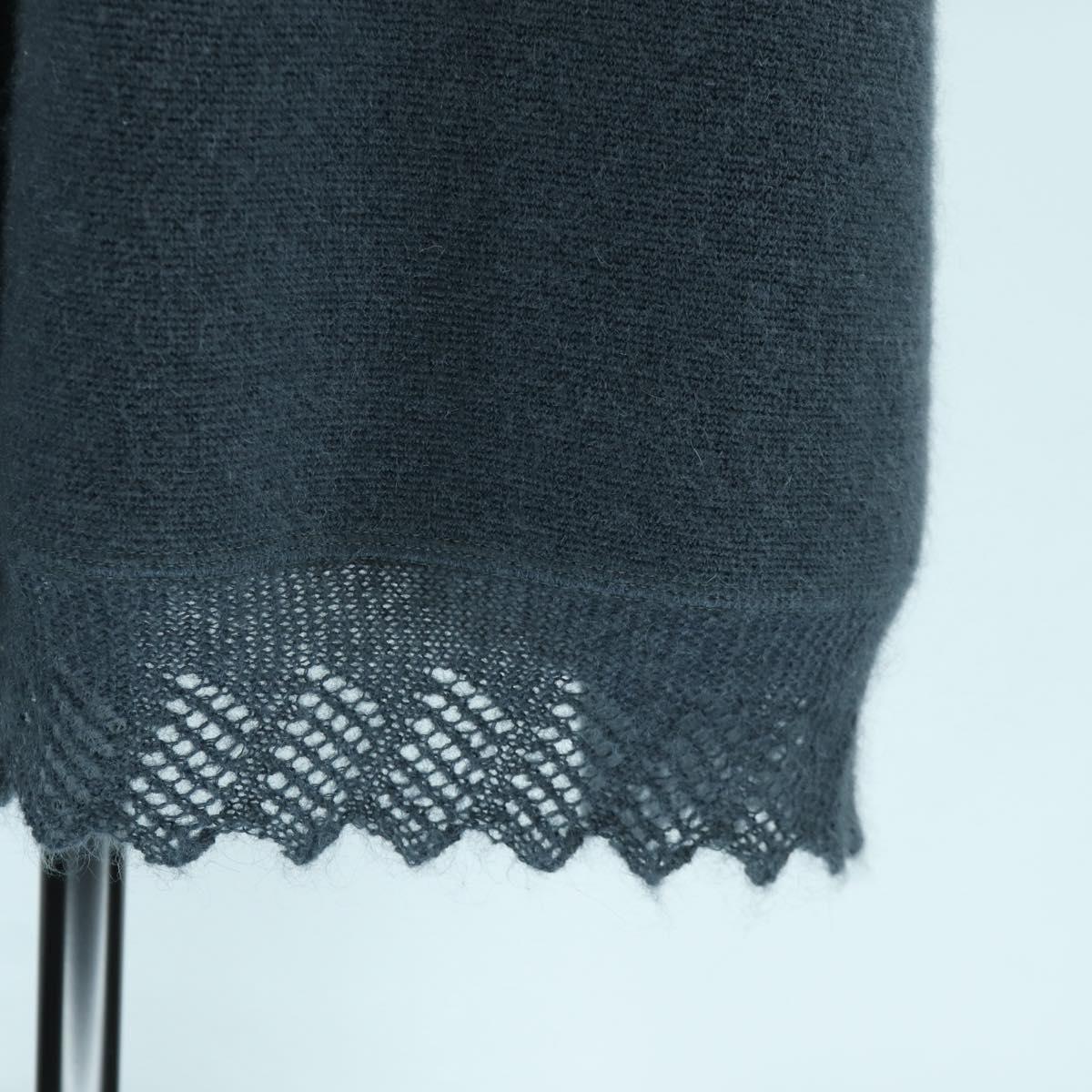 LOUIS VUITTON Tops Wool Nylon Gray LV Auth 158591M