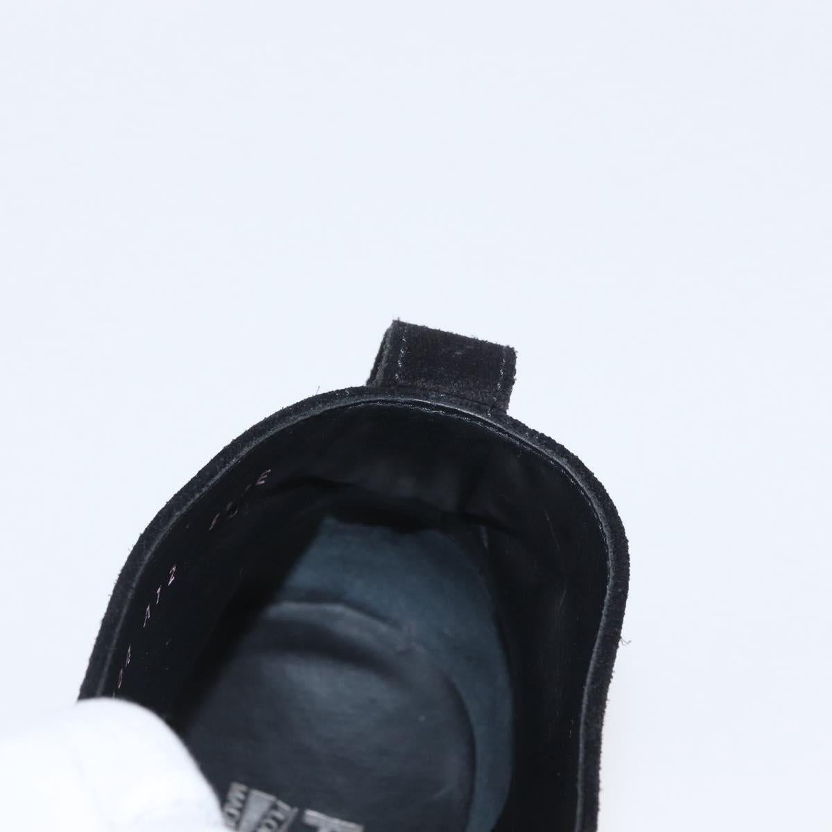 Salvatore Ferragamo Shoes Suede Black Auth 158596M