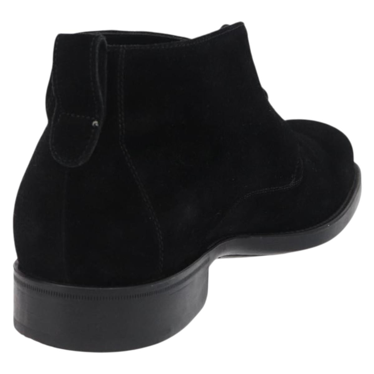 Salvatore Ferragamo Shoes Suede Black Auth 158596M