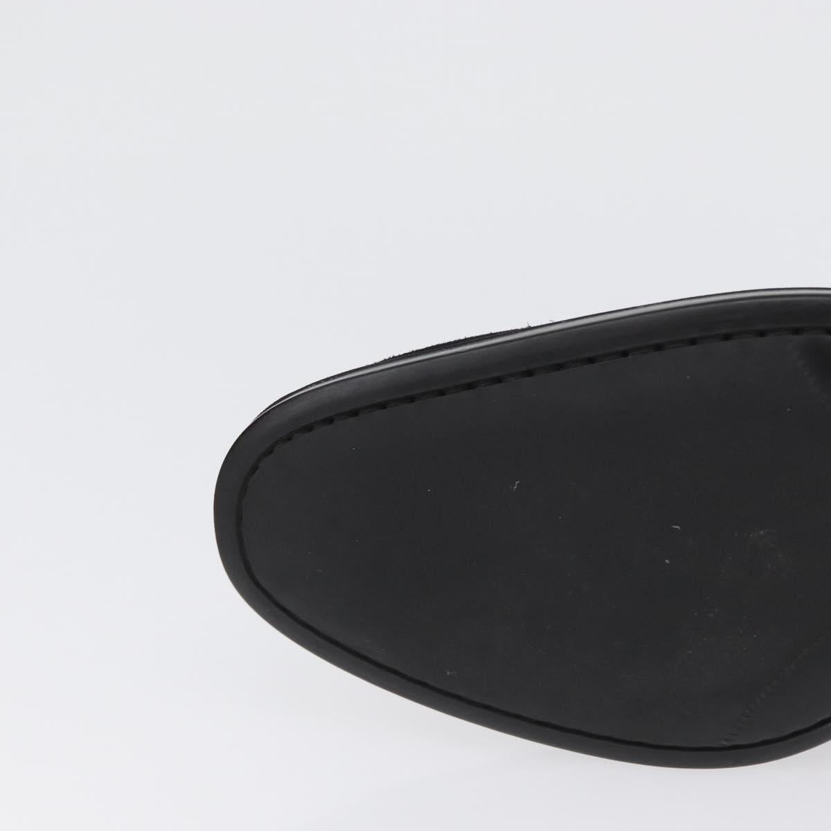 Salvatore Ferragamo Shoes Suede Black Auth 158596M