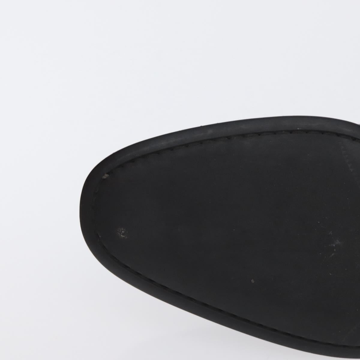 Salvatore Ferragamo Shoes Suede Black Auth 158596M