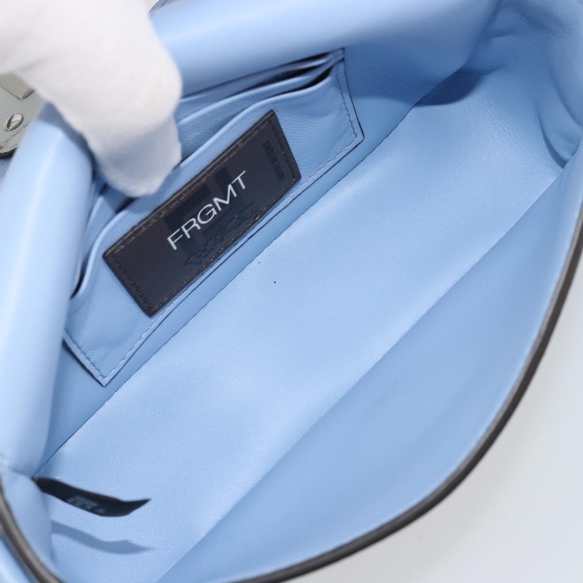 FENDI Nappa Dratini FRGMT x POKÉMON Mamma Baguette Leather 2way Auth 158602SM