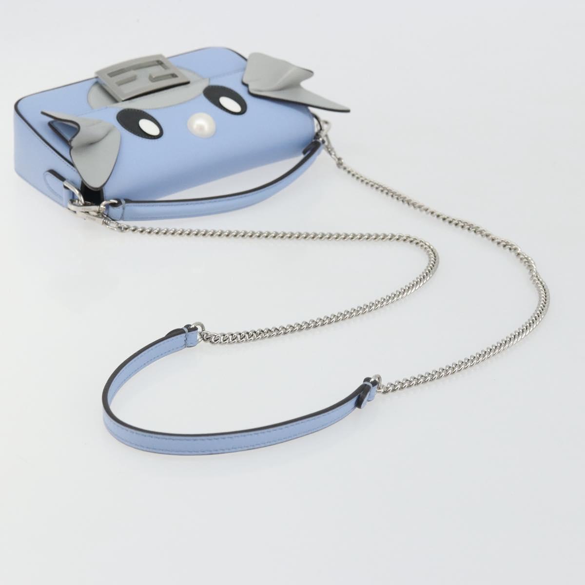 FENDI Nappa Dratini FRGMT x POKÉMON Mamma Baguette Leather 2way Auth 158602SM