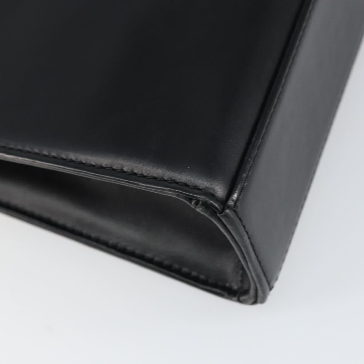 LOUIS VUITTON Epi Opera Line Spartan Bag Leather Black Noir M63942 Auth 158627