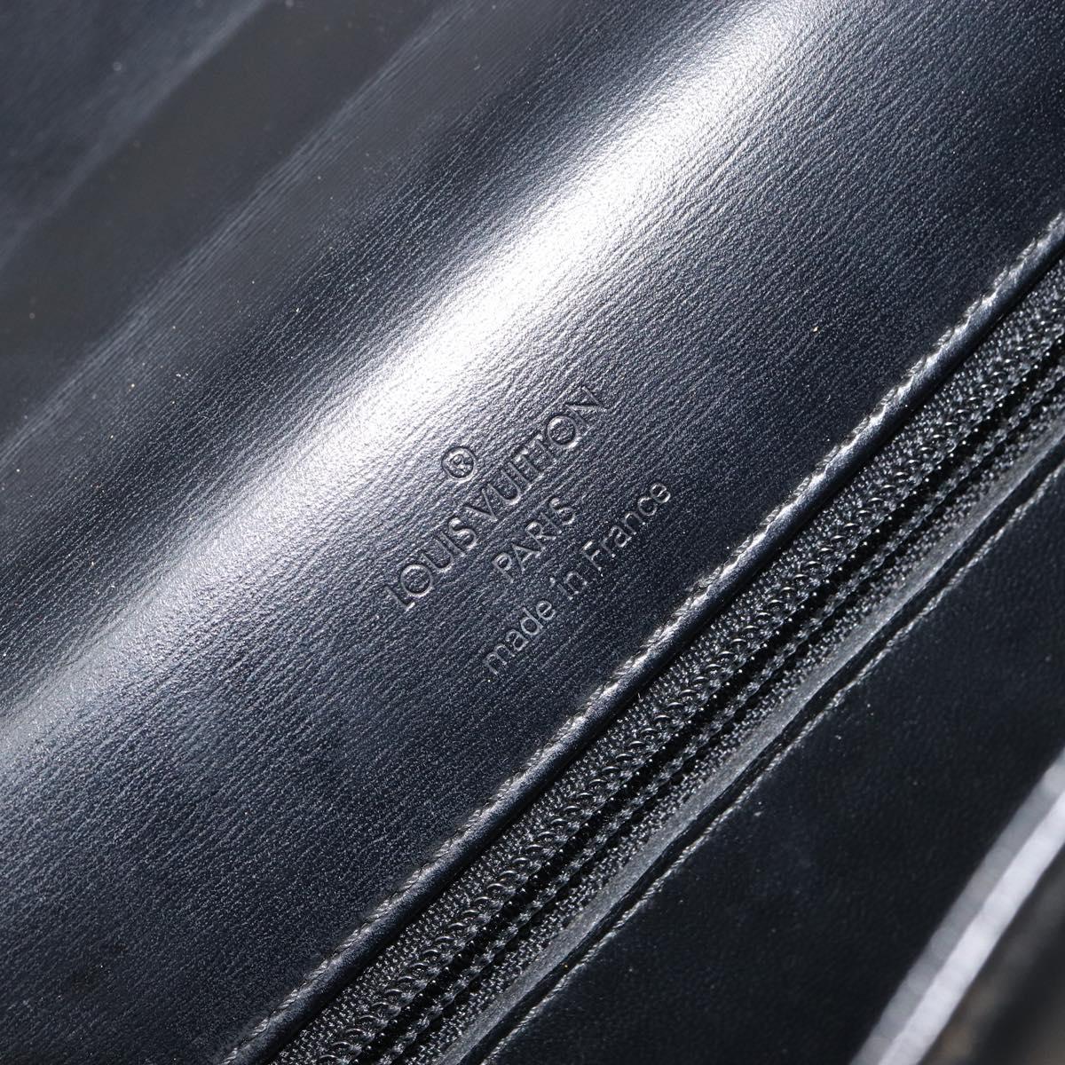 LOUIS VUITTON Epi Opera Line Spartan Bag Leather Black Noir M63942 Auth 158627