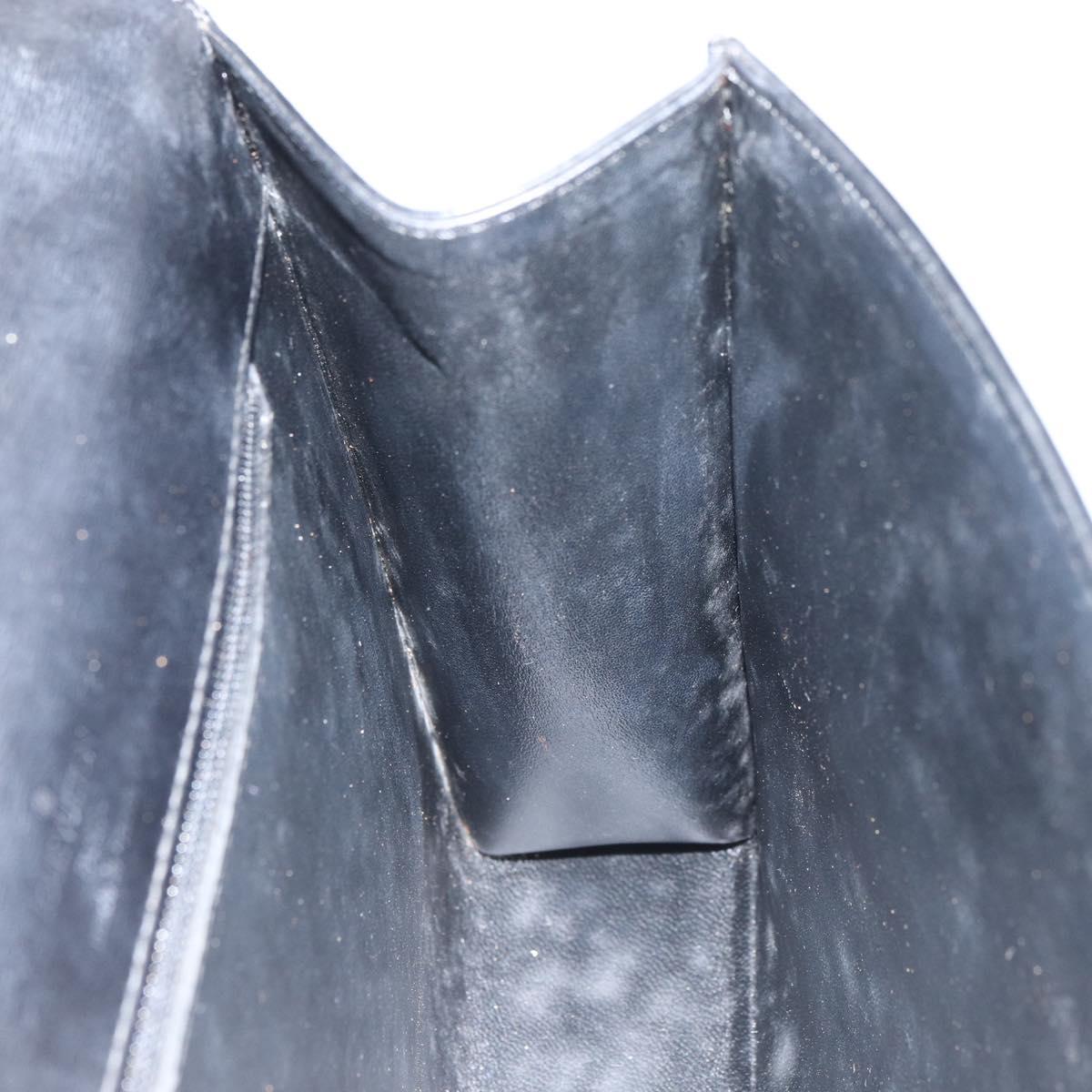 LOUIS VUITTON Epi Opera Line Spartan Bag Leather Black Noir M63942 Auth 158627