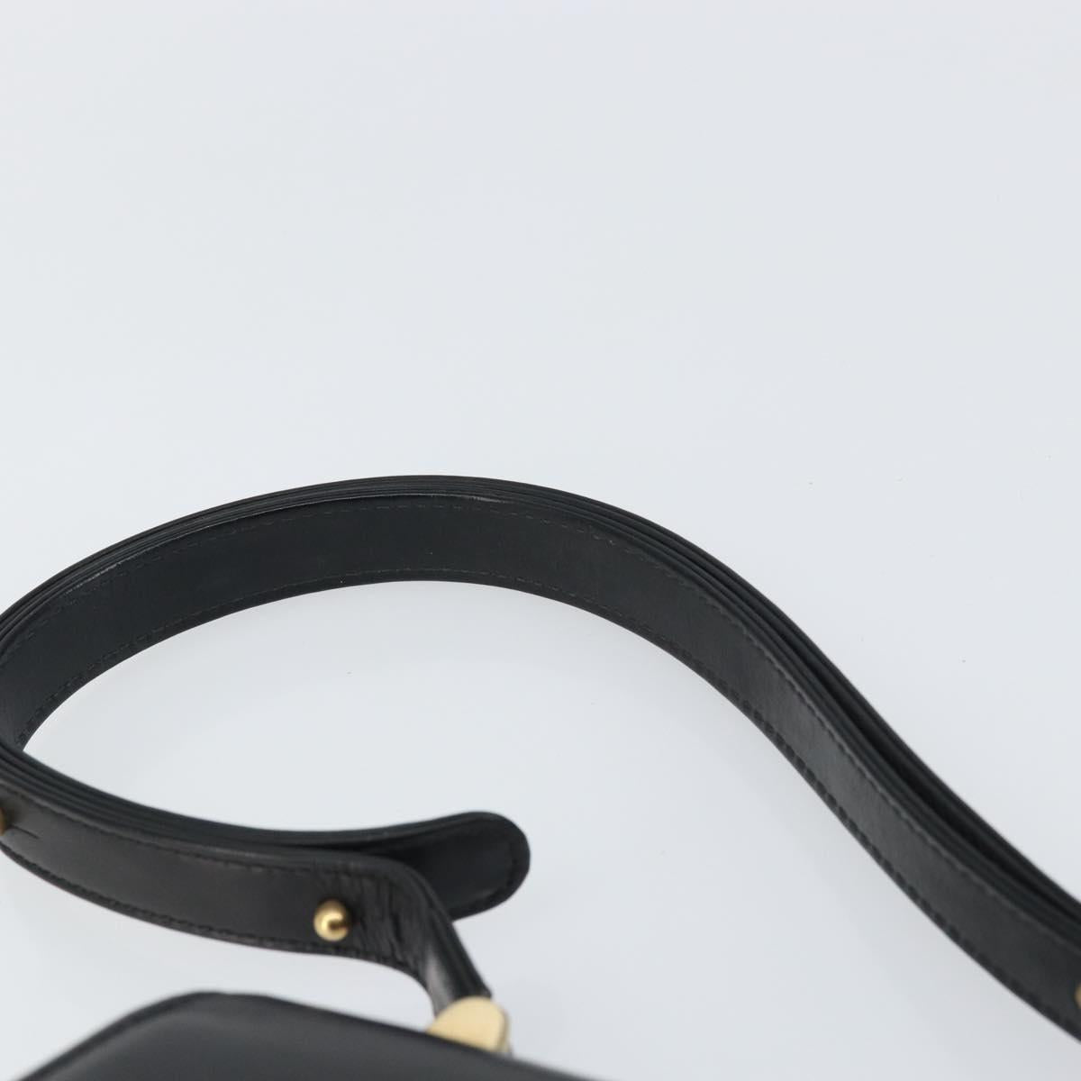 LOUIS VUITTON Epi Opera Line Spartan Bag Leather Black Noir M63942 Auth 158627