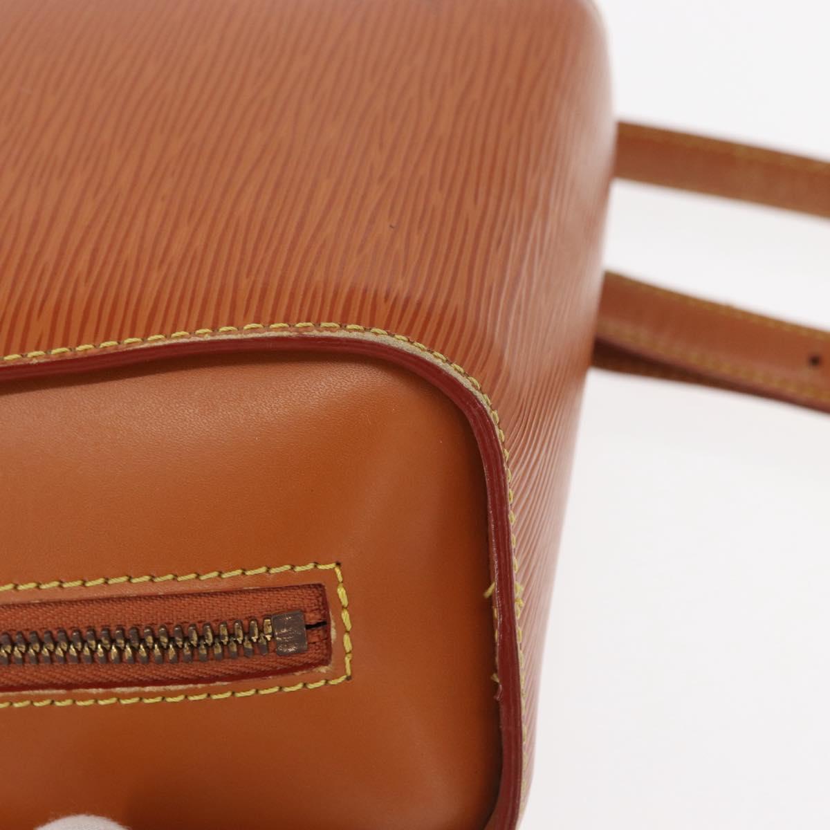 LOUIS VUITTON Epi Mabillon Backpack Zipangu Gold M52238 LV Auth 158628