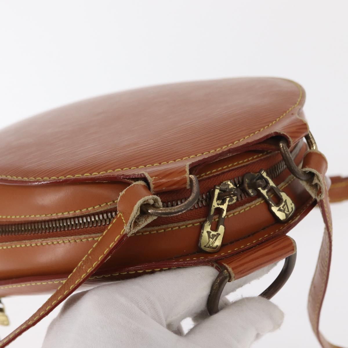 LOUIS VUITTON Epi Mabillon Backpack Zipangu Gold M52238 LV Auth 158628