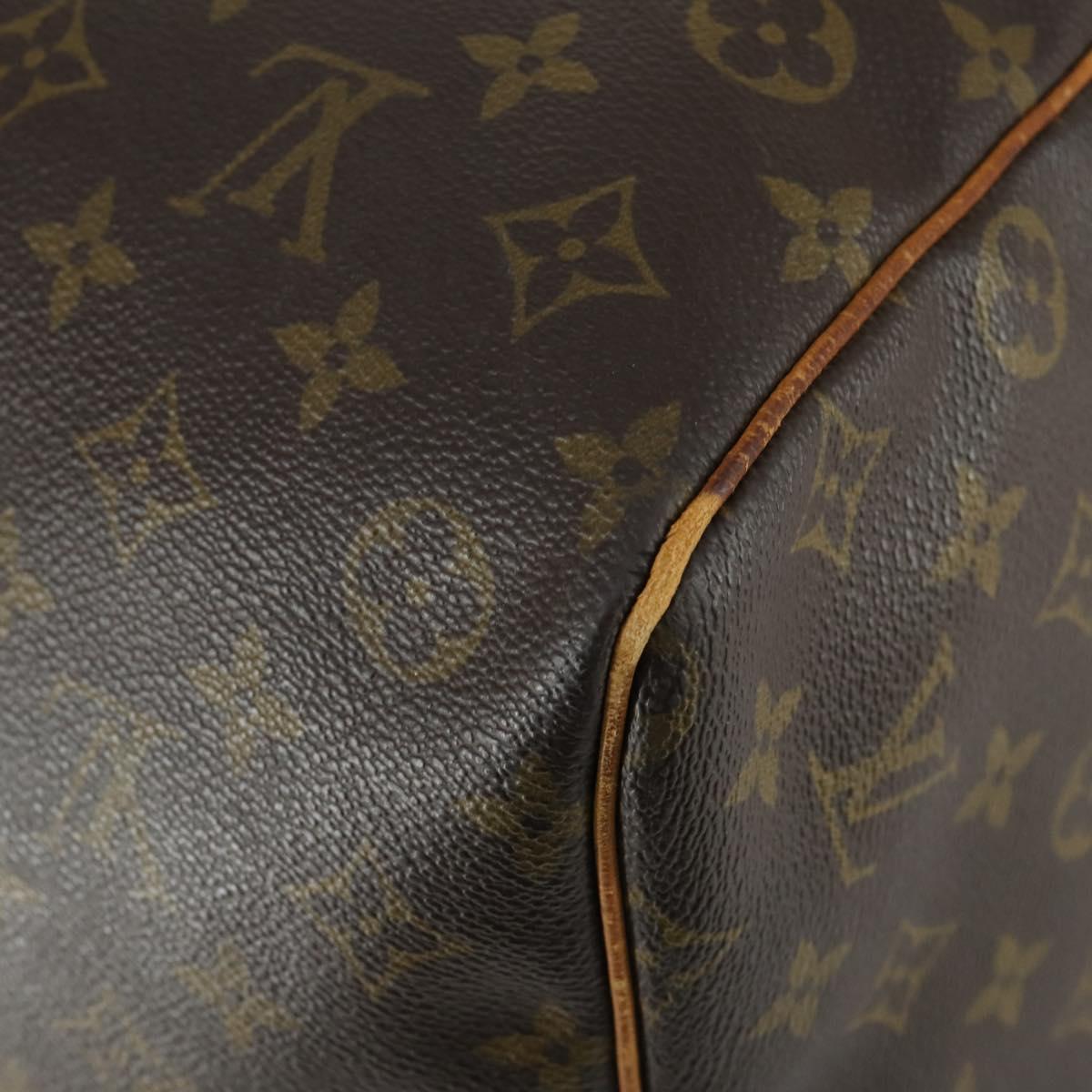 LOUIS VUITTON Monogram Keepall 60 Boston Bag M41422 LV Auth 158634
