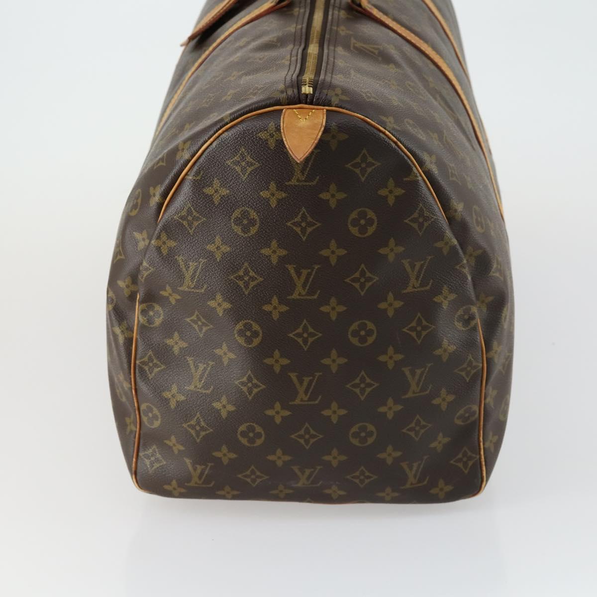 LOUIS VUITTON Monogram Keepall 60 Boston Bag M41422 LV Auth 158634