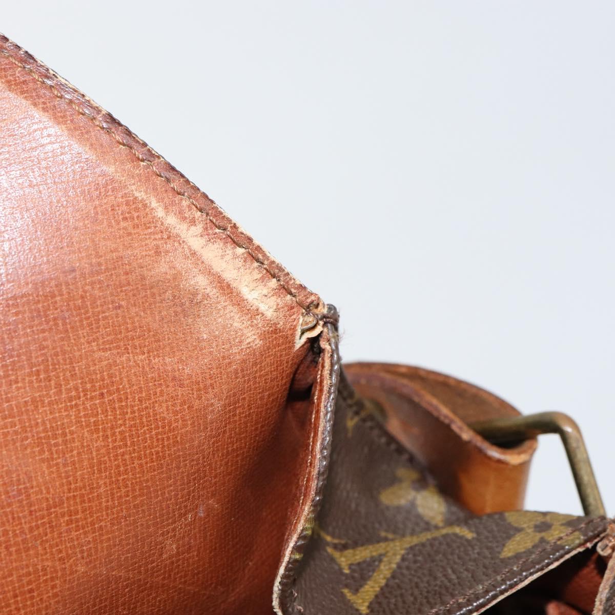 LOUIS VUITTON Monogram Cartouchiere MM Shoulder Bag M51253 LV Auth 158644