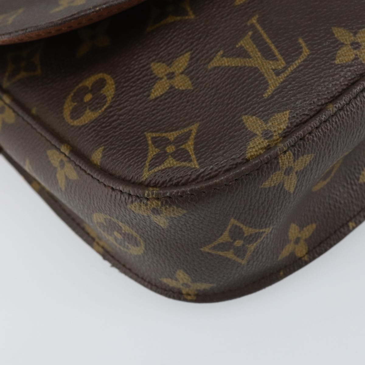 LOUIS VUITTON Monogram Saint Cloud MM Shoulder Bag M51243 LV Auth 158645